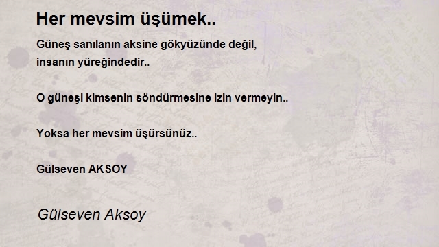 Gülseven Aksoy