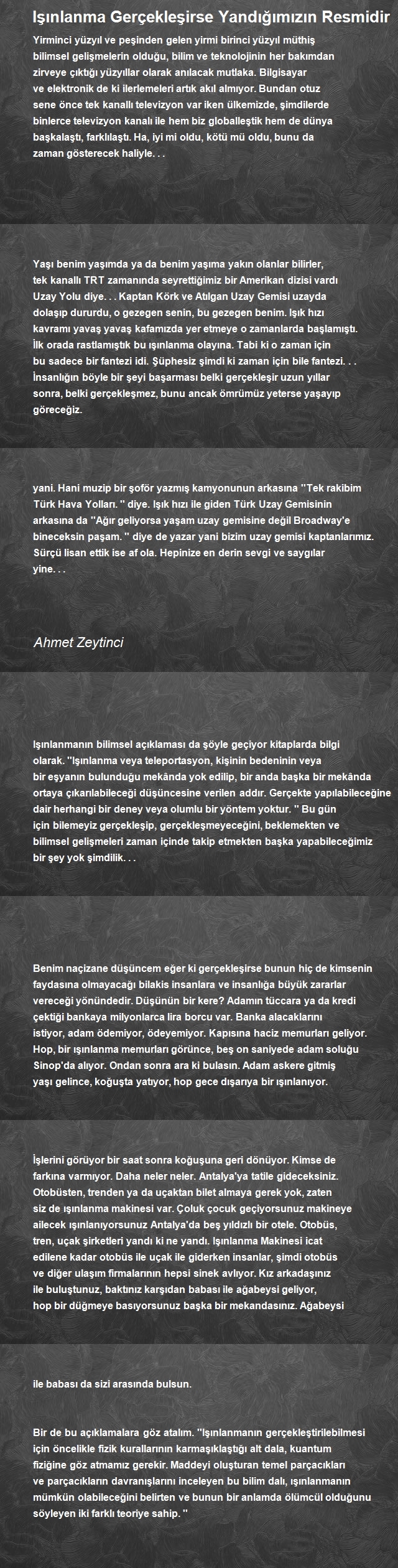 Ahmet Zeytinci