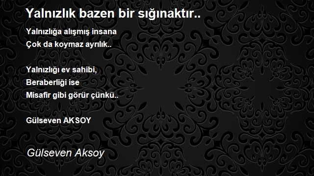 Gülseven Aksoy