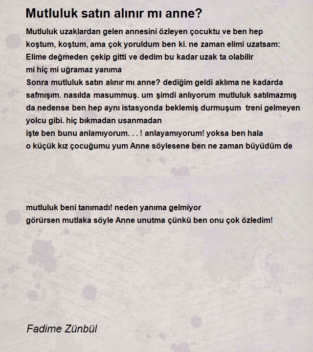 Fadime Zünbül