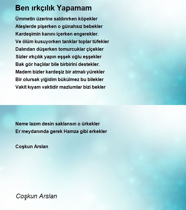 Coşkun Arslan