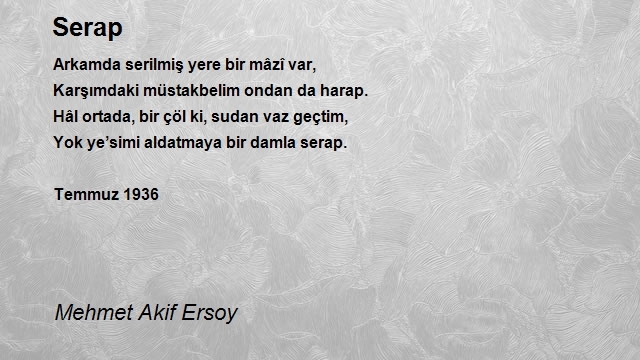 Mehmet Akif Ersoy