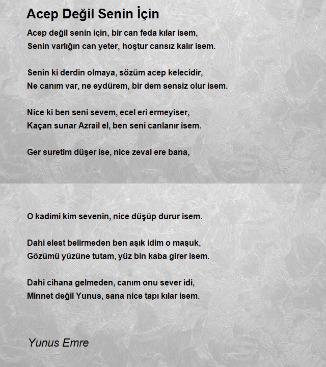 Yunus Emre