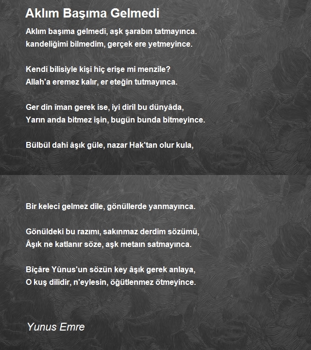 Yunus Emre