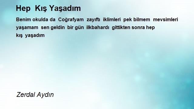 Zerdal Aydın