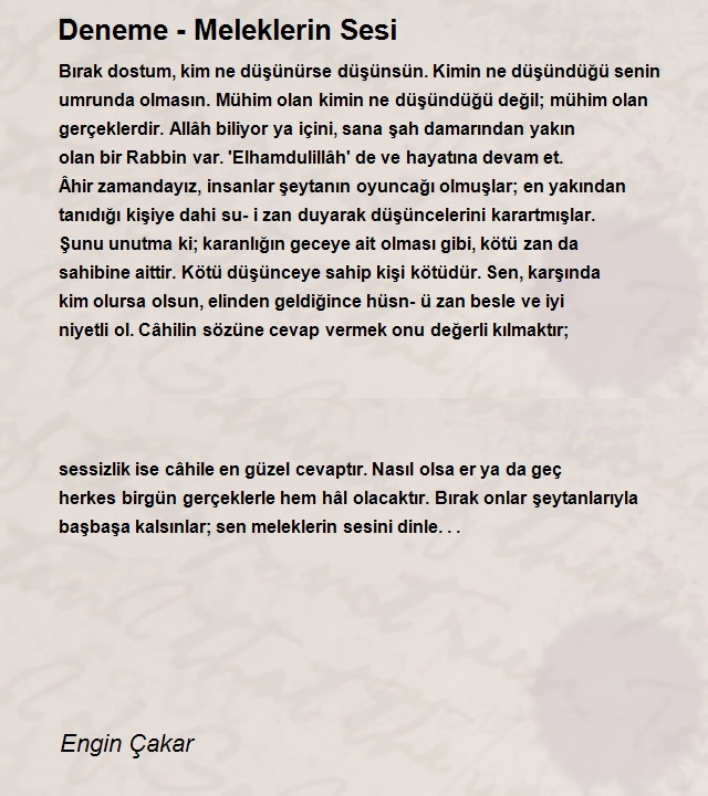 Engin Çakar