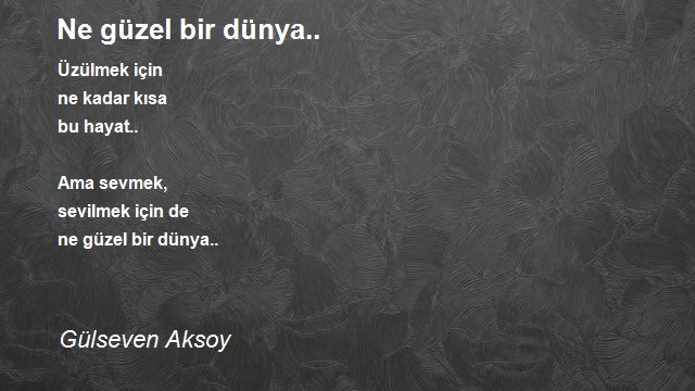 Gülseven Aksoy