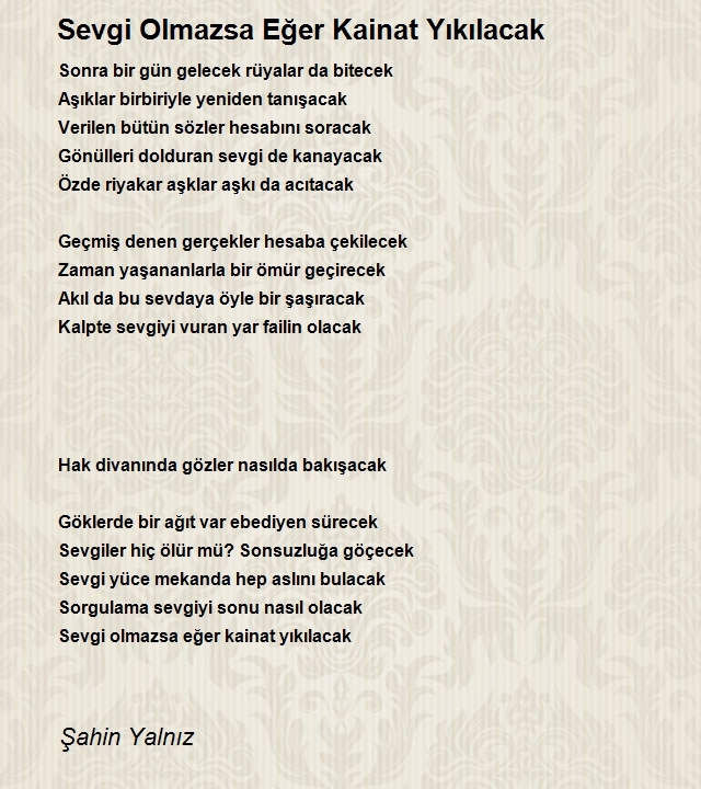 Şahin Yalnız