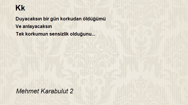 Mehmet Karabulut 2