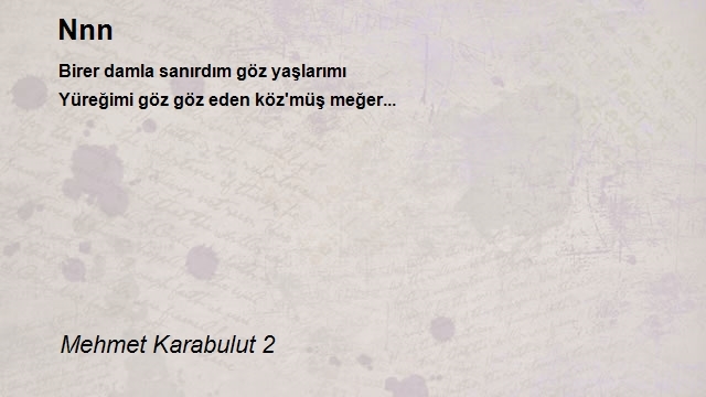 Mehmet Karabulut 2