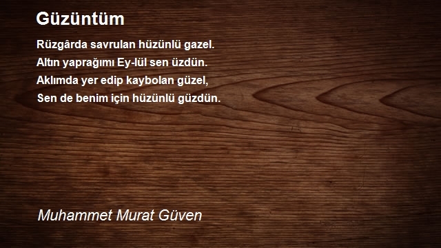 Muhammet Murat Güven