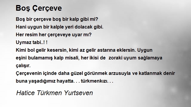 Hatice Türkmen Yurtseven