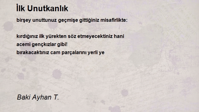 Baki Ayhan T.