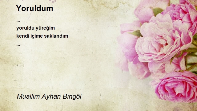 Muallim Ayhan Bingöl