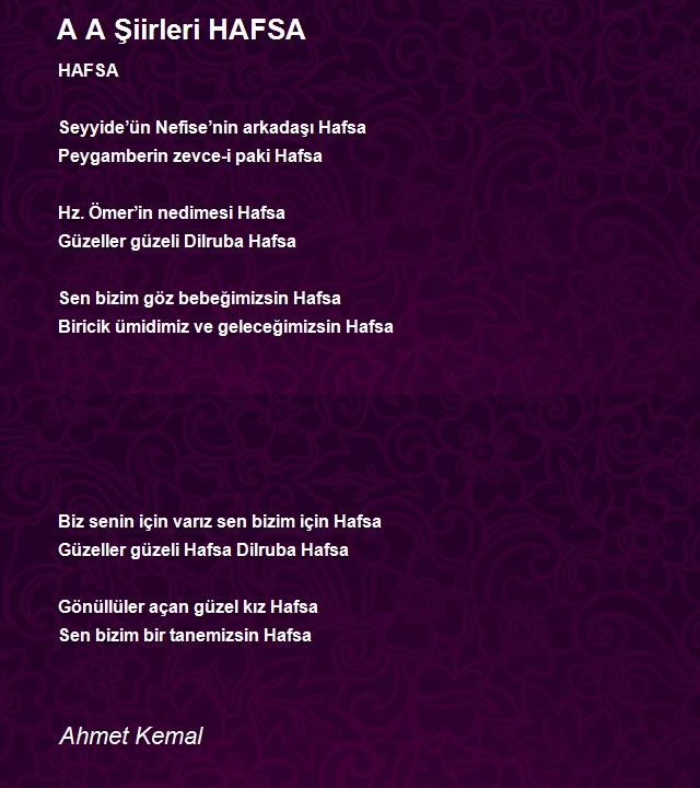 Ahmet Kemal