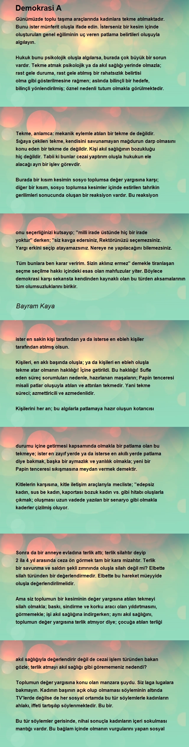 Bayram Kaya