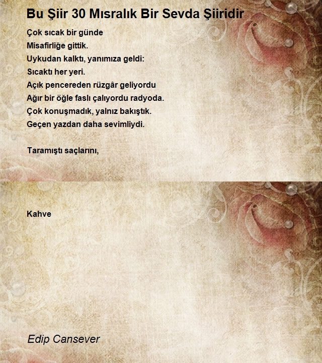 Edip Cansever