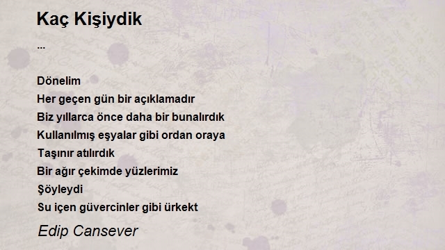 Edip Cansever