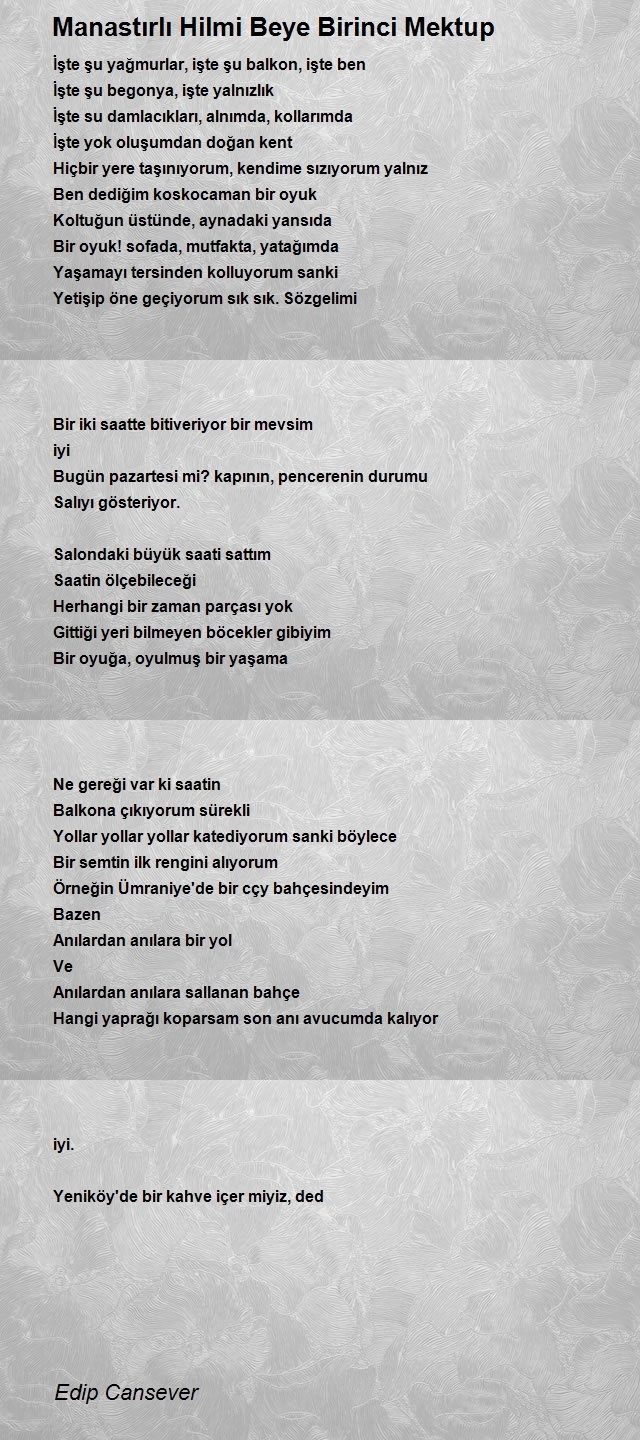 Edip Cansever