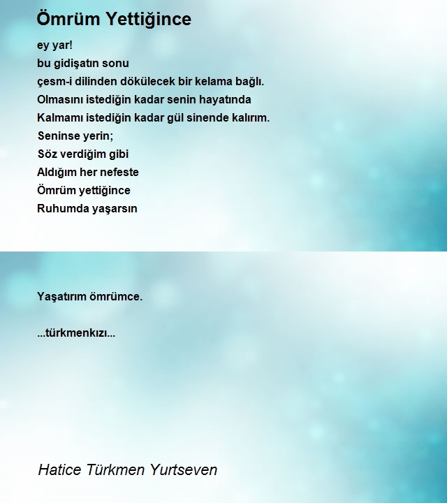 Hatice Türkmen Yurtseven