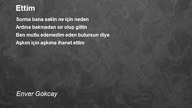 Enver Gokcay