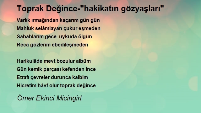 Ömer Ekinci Micingirt