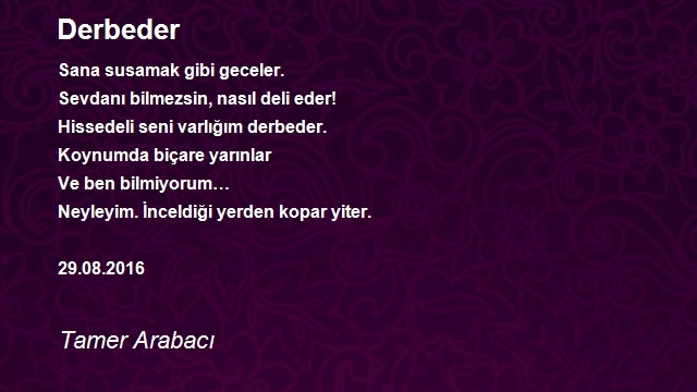 Tamer Arabacı