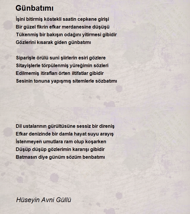 Hüseyin Avni Güllü