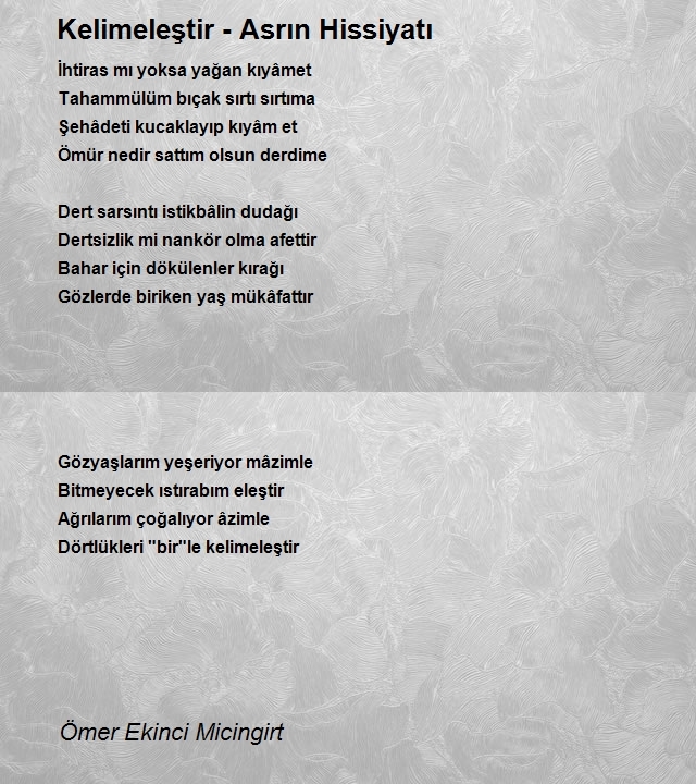 Ömer Ekinci Micingirt