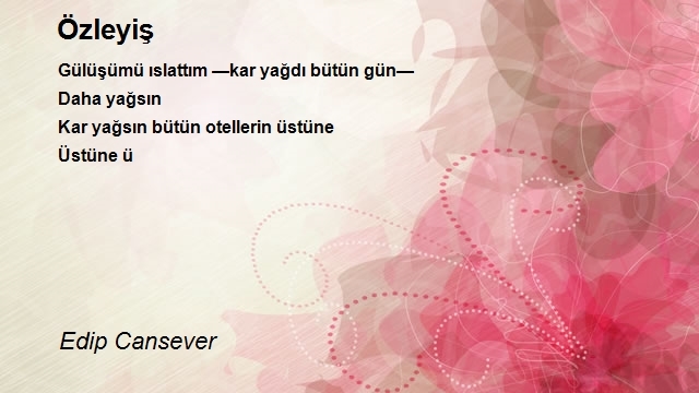 Edip Cansever