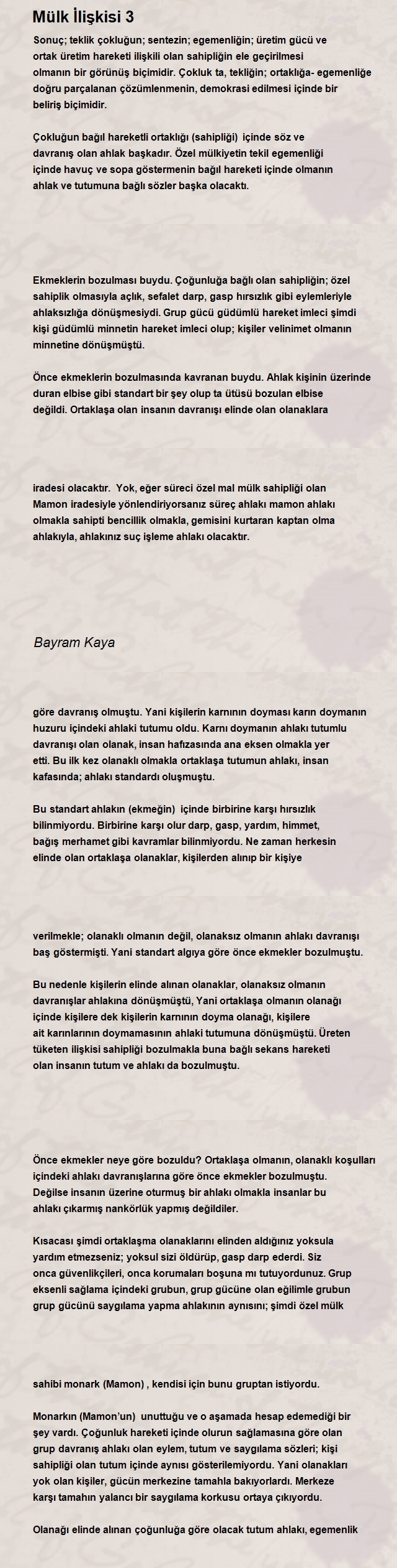 Bayram Kaya