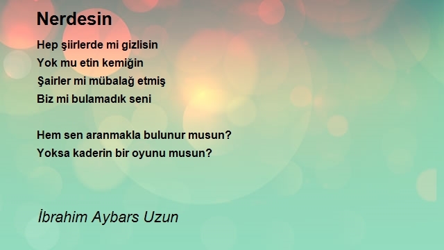 İbrahim Aybars Uzun