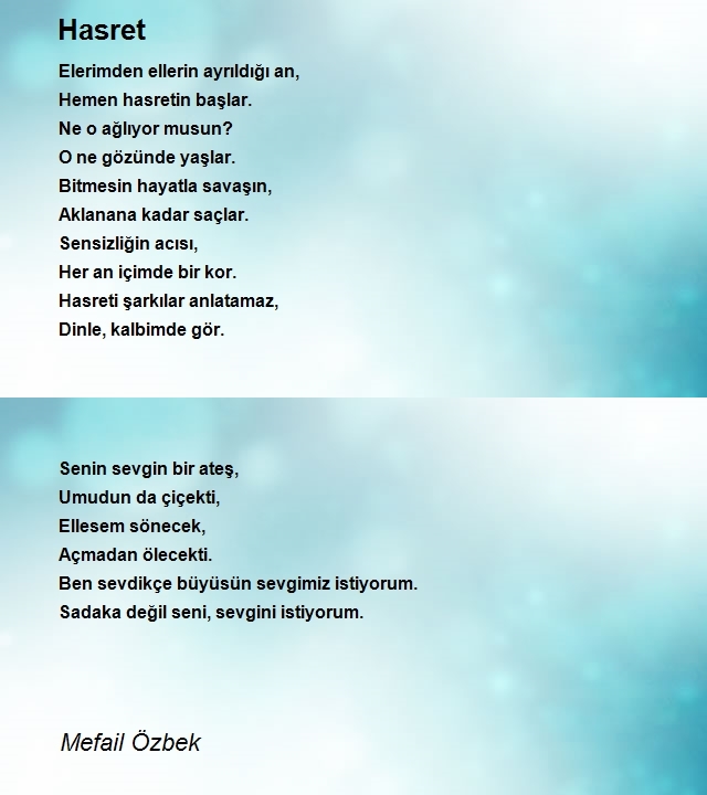 Mefail Özbek