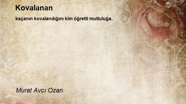 Murat Avcı Ozan