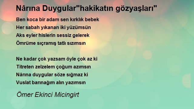 Ömer Ekinci Micingirt