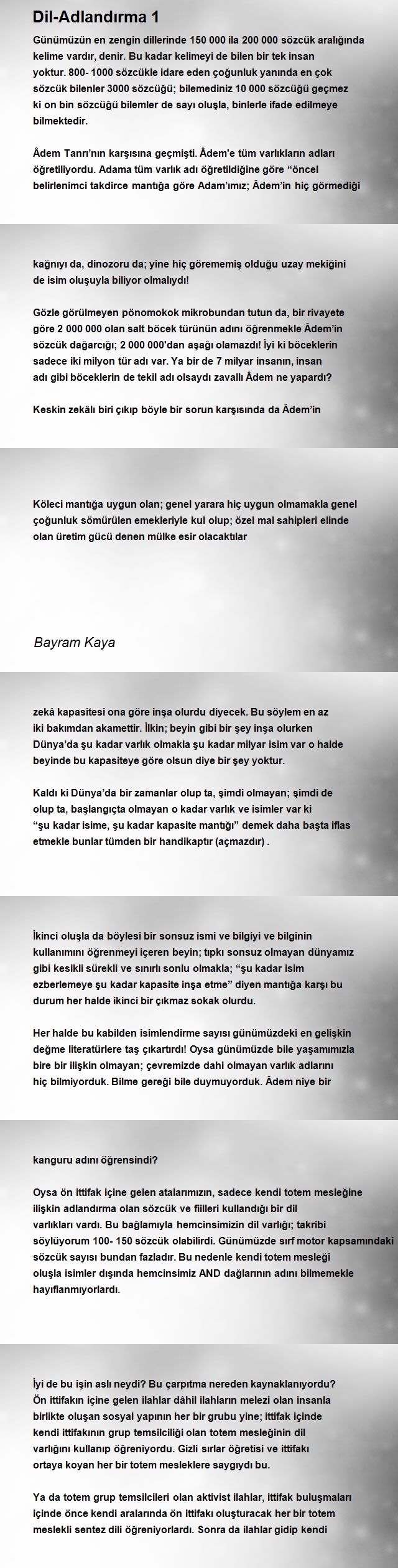 Bayram Kaya