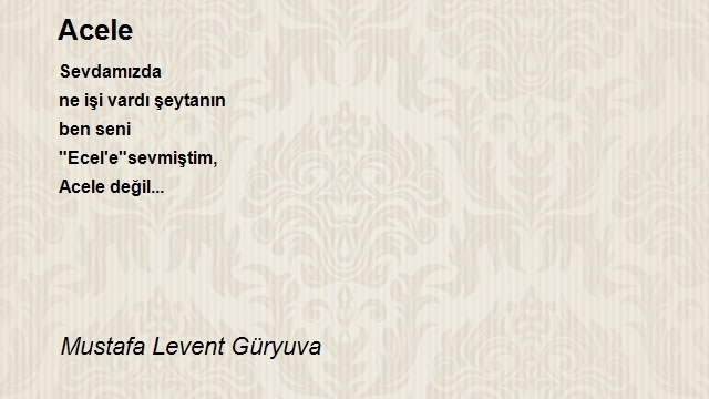 Mustafa Levent Güryuva