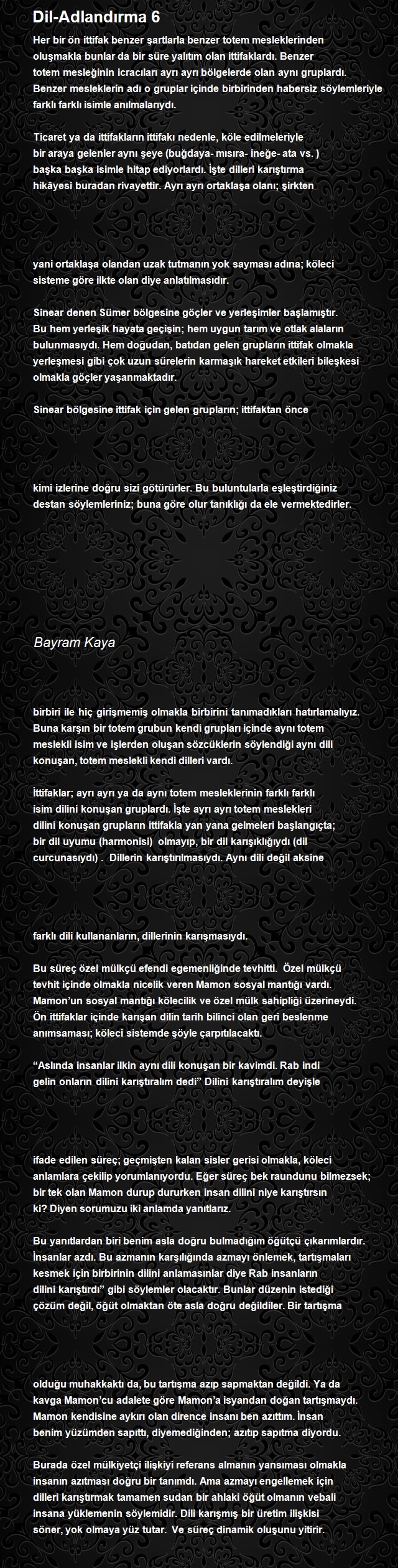 Bayram Kaya