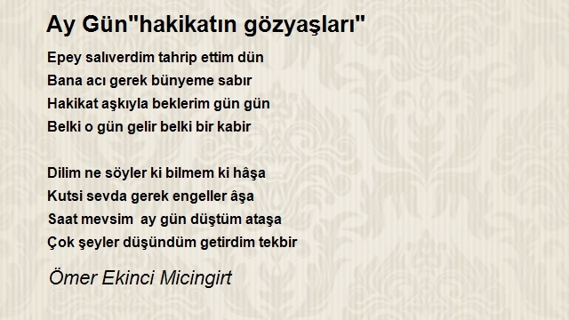 Ömer Ekinci Micingirt