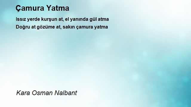 Kara Osman Nalbant