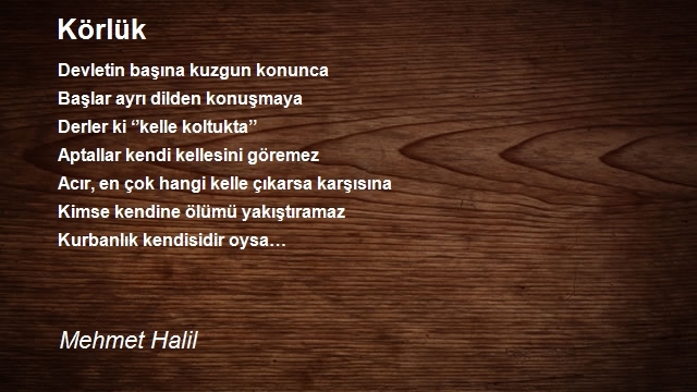 Mehmet Halil