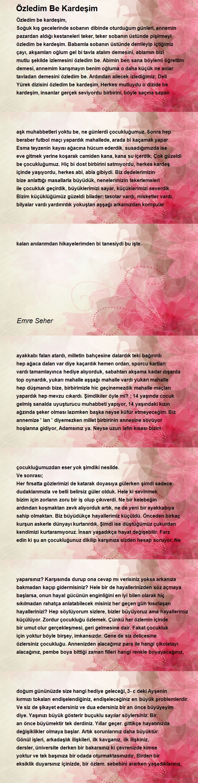 Emre Seher