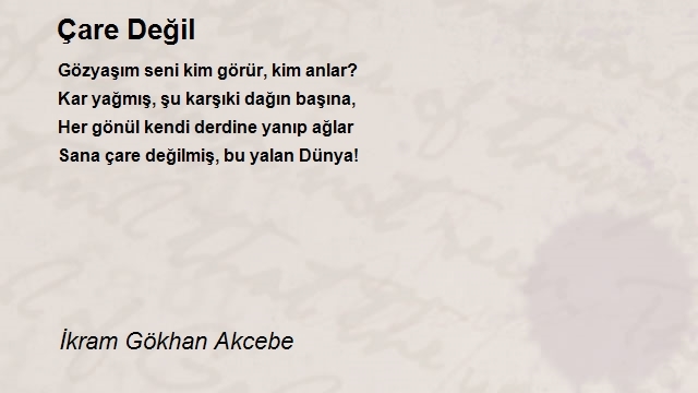 İkram Gökhan Akcebe