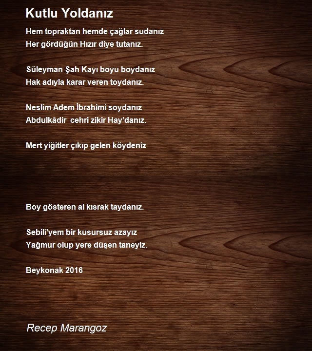 Recep Marangoz