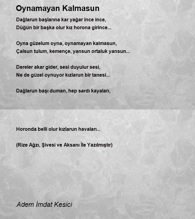 Adem İmdat Kesici