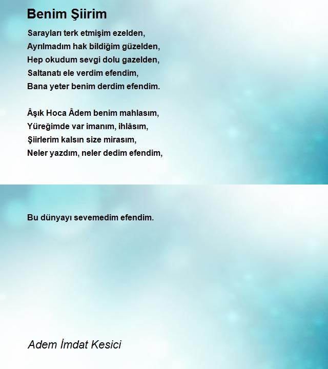 Adem İmdat Kesici