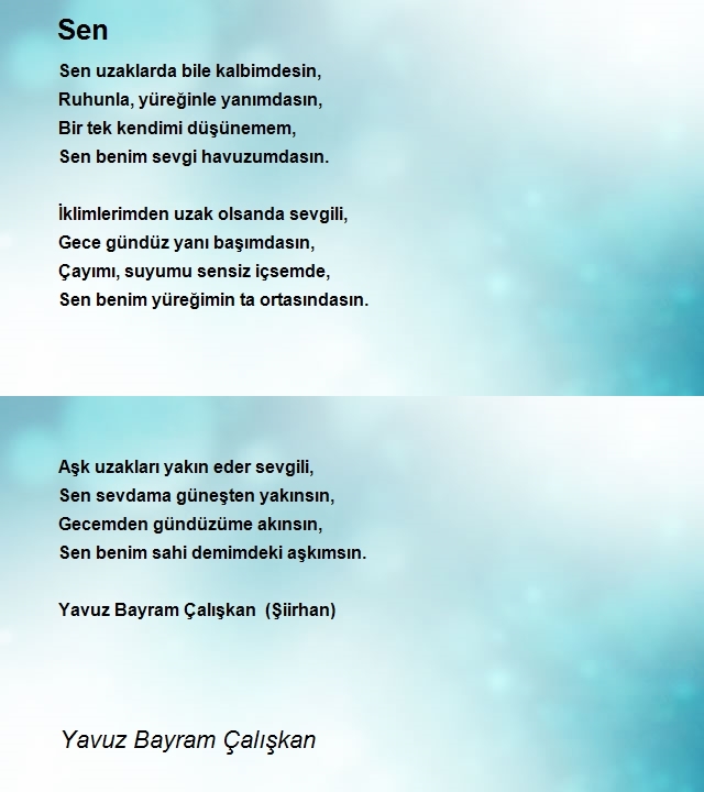 Yavuz Bayram Çalışkan