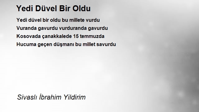 Sivaslı İbrahim Yildirim