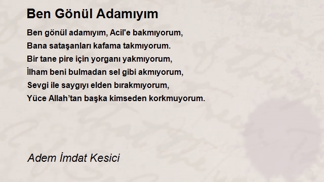 Adem İmdat Kesici