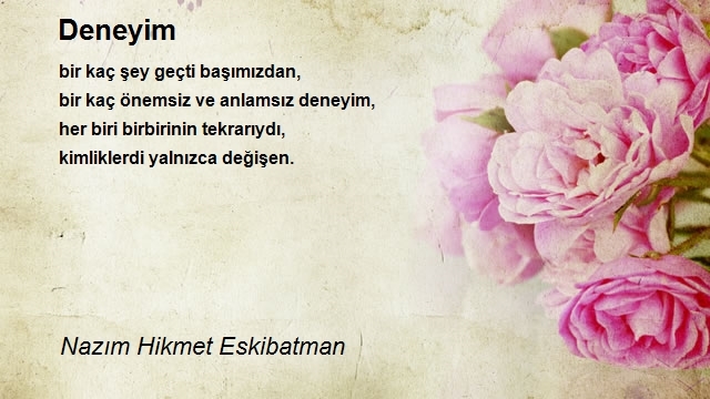 Nazım Hikmet Eskibatman